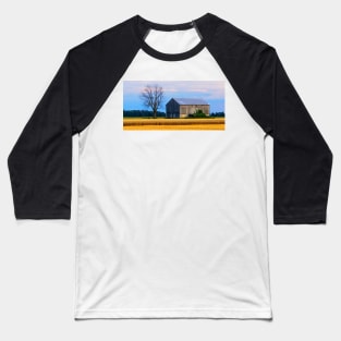 Dead Tree and Barn Baseball T-Shirt